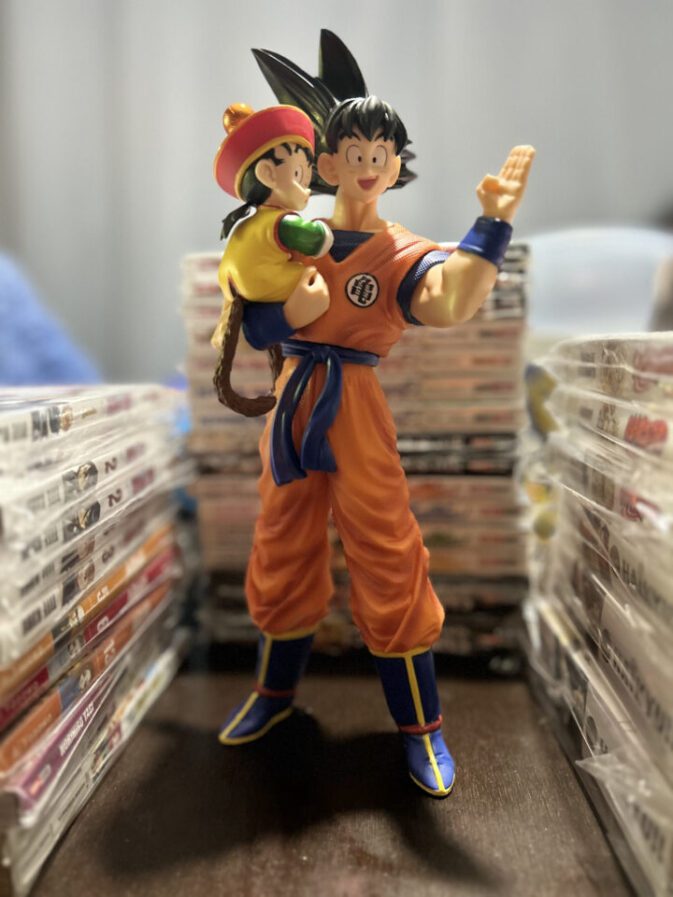 Goku - Gohan niño Estatua PVC