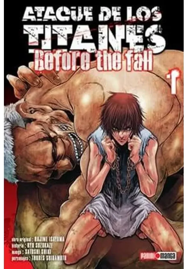 Ataque De Los Titanes Before the Fall #01