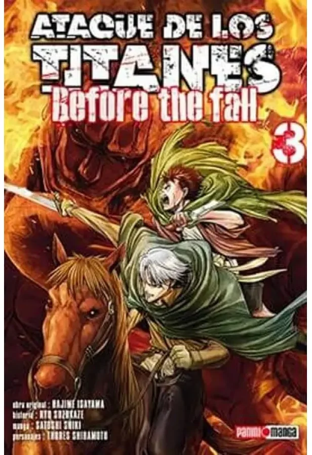 Ataque De Los Titanes Before the Fall #03