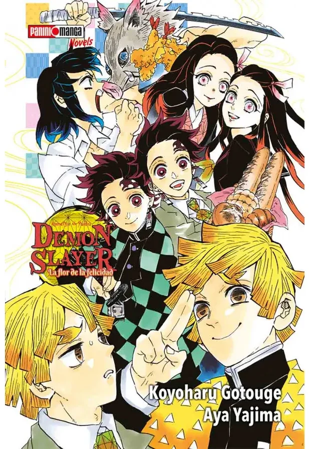 Demon Slayer - Novela- LA FLOR DE LA FELICIDAD
