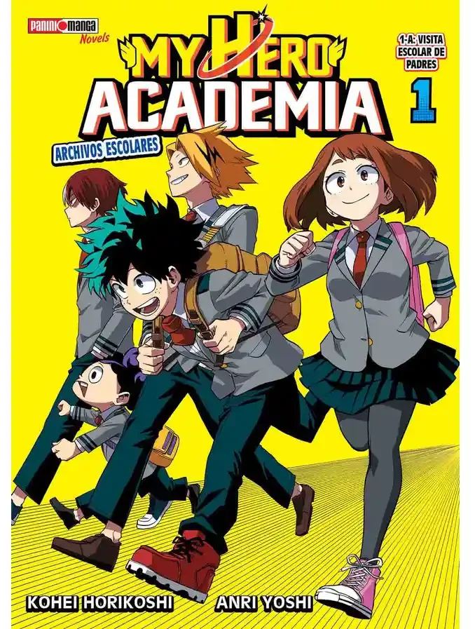 My Hero Academia School Briefs Novela N.1