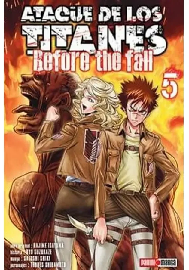 Ataque De Los Titanes Before the Fall #05