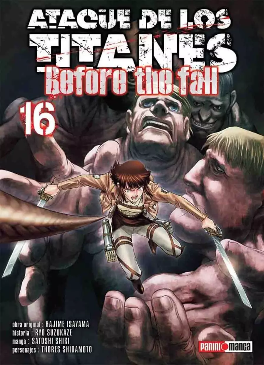 Ataque De Los Titanes Before the Fall #16