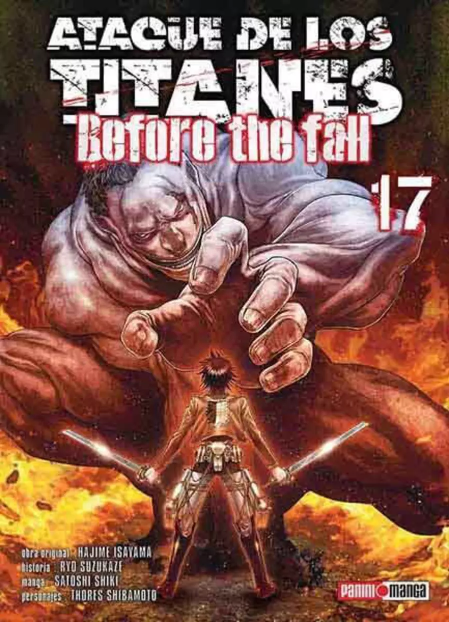 Ataque De Los Titanes Before the Fall #17