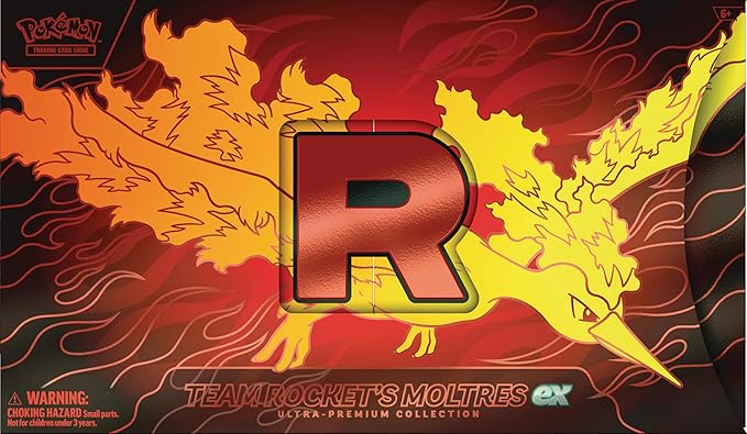 Pokémon TCG: Team Rocket’s Moltres ex Ultra-Premium Collection