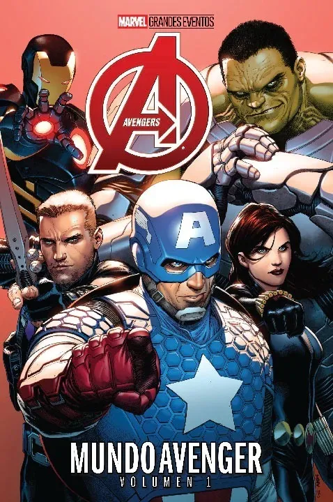 Marvel Grandes Eventos Avengers Mundo Avenger Vol.1