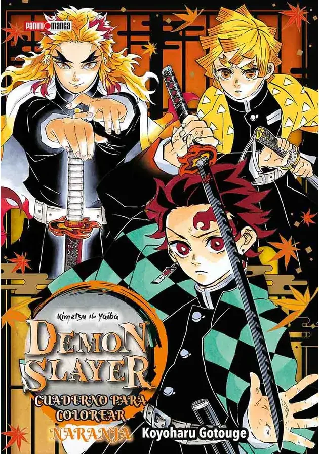 Demon Slayer Cuaderno para Colorear #03