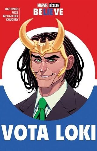 Marvel Basicos- Believe Vota Loki