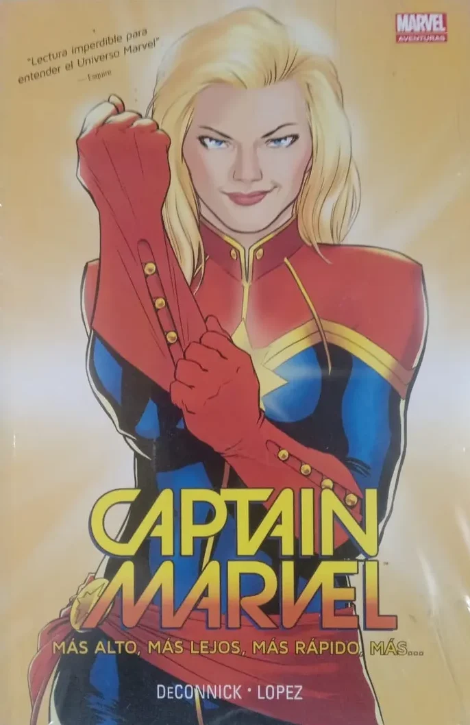 Marvel Basicos - Captain Marvel: Más Alto, Más Lejos, Más Rápido