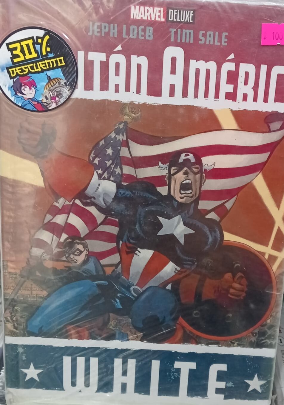 Marvel Deluxe - Capitán América: White (Sin Cobertura)