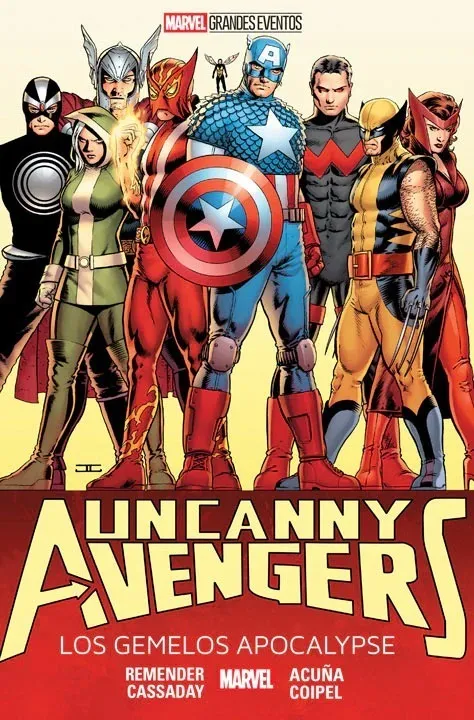 Marvel Grandes Eventos - Uncanny Avengers: Gemelos Apocalypse