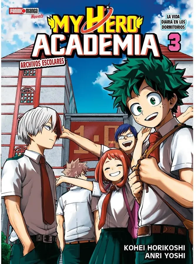 My Hero Academia School Briefs Novela N.3