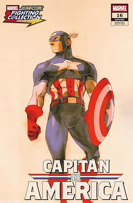Capitán América (2025) #16 (Portada Marvel vs. Capcom)