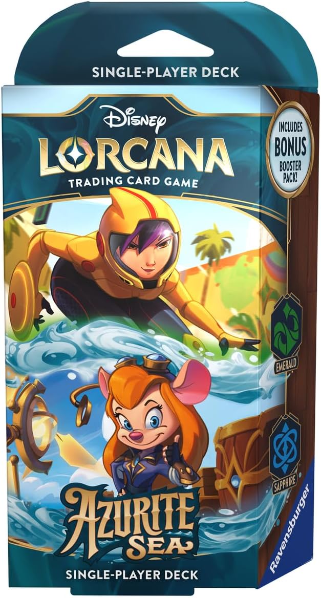 TCG Disney Lorcana-single player deck (Azurite Sea)