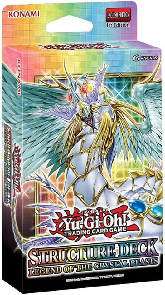 TCG YU-GI-OH! CCG Baraja de estructura (Legends of The Crystal Beasts)