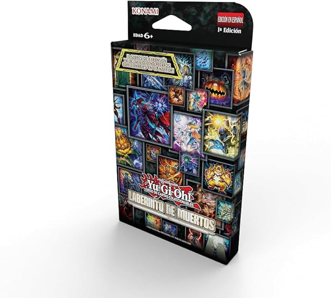 TCG YU-GI-OH! Laberinto DE Muertos 3-Pack Booster