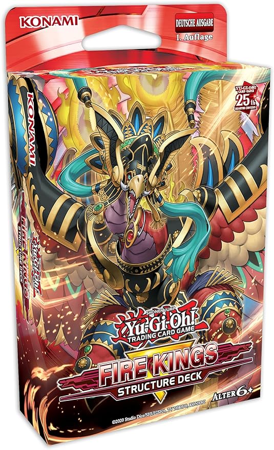 TCG YU-GI-OH! CCG Baraja de estructura (Fire Kings)