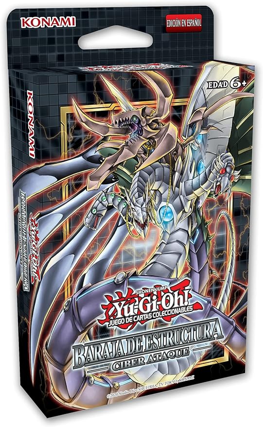 TCG YU-GI-OH! CCG Baraja de estructura (Ciber Ataque)