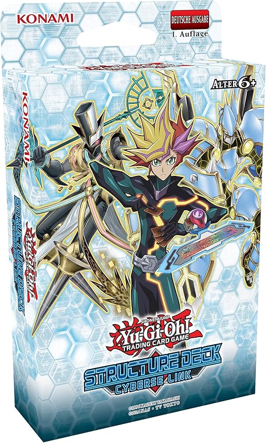 TCG YU-GI-OH! CCG Baraja de estructura (Cyberse Link)
