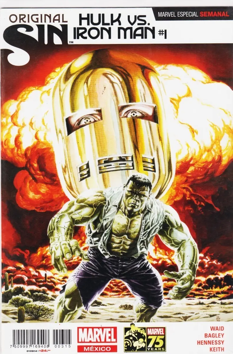 Marvel Comics - Original Sin Saga Hulk Vs. Iron Man