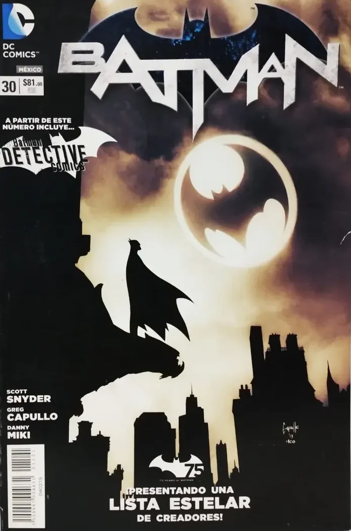 DC Comics - Batman 30: Especial Detective Comics - 75 Años De Batman