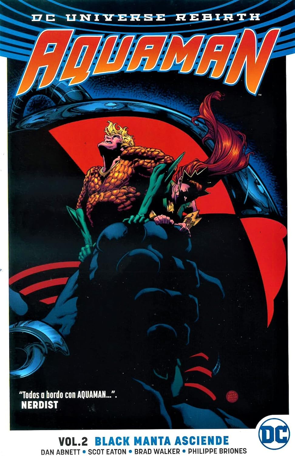 DC Universe Rebirth - Aquaman Vol. 2 Black Manta Asciende