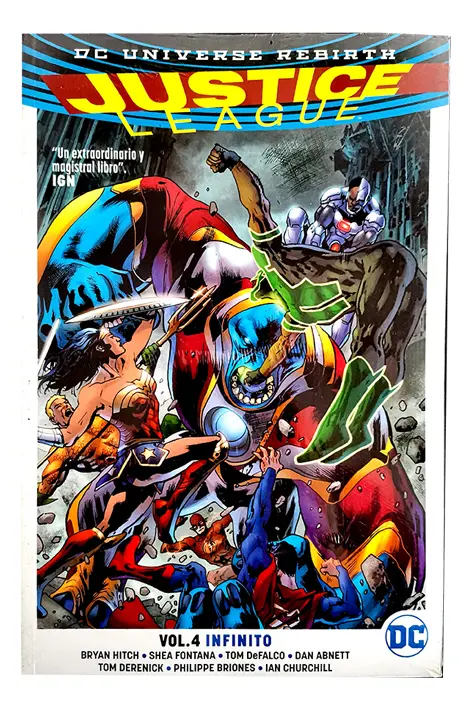 DC Universe Rebirth - Justice League: Vol 4 Infinito