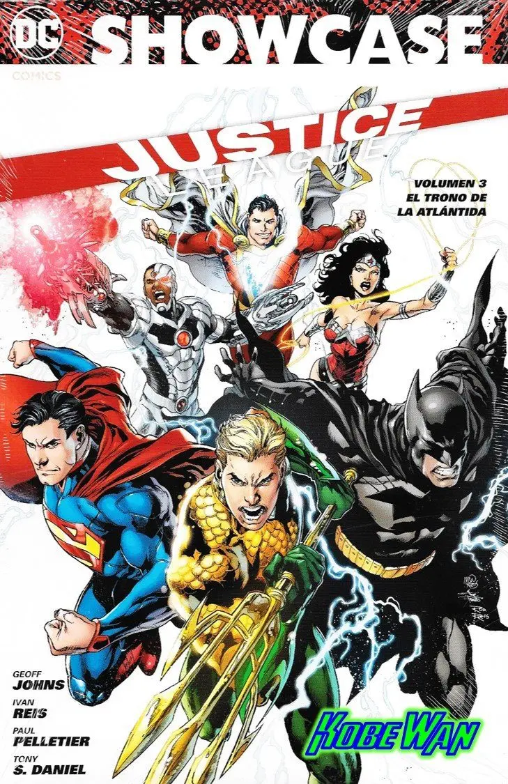DC Comics Showcase - Justice League: Vol 3 El Trono De La Atlantida