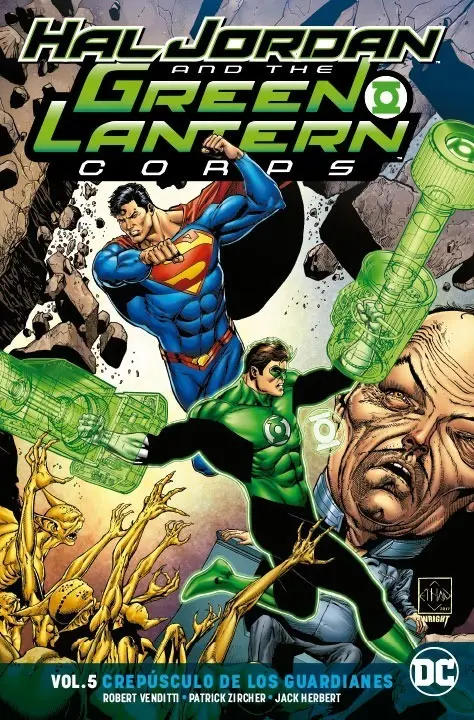 DC Universe Rebirth - Green Lantern Corps Vol. 5 Crepusculo De Los Guardianes
