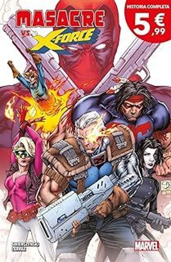 Panini Marvel - Masacre vs X-Force