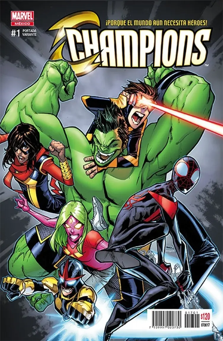 Marvel Comics - Champions: #01 Variante La Mole