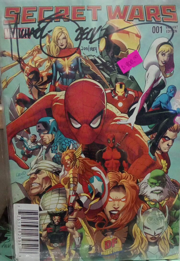 Marvel Secret Wars #1 - Variante: Firmada por Mike Zeck