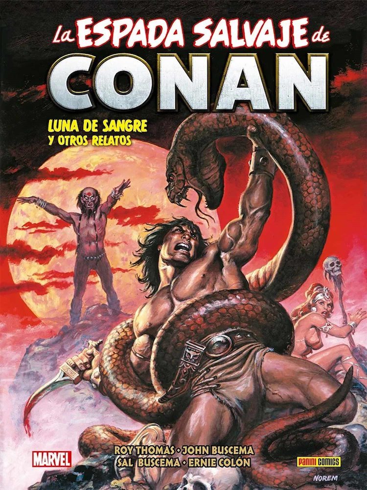 Panini - La Espada Salvaje de Conan: Luna de sangre y otros relatos