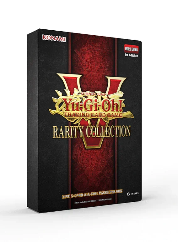 TCG YU-GI-OH! Rarity Collection V Tuck Box