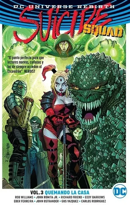 DC Universe Rebirth - Suicide Squad: Vol 3 Quemando La Casa