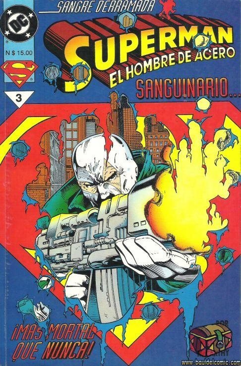 DC Comic - Superman: El Hombre De Acero Sanguinario