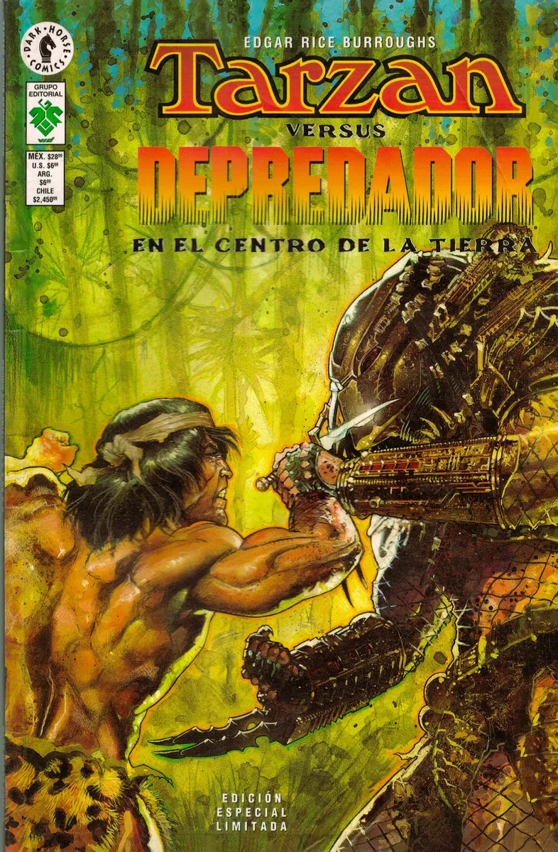 Vid: Tarzan Versus Depredador: En El Centro De La Tierra
