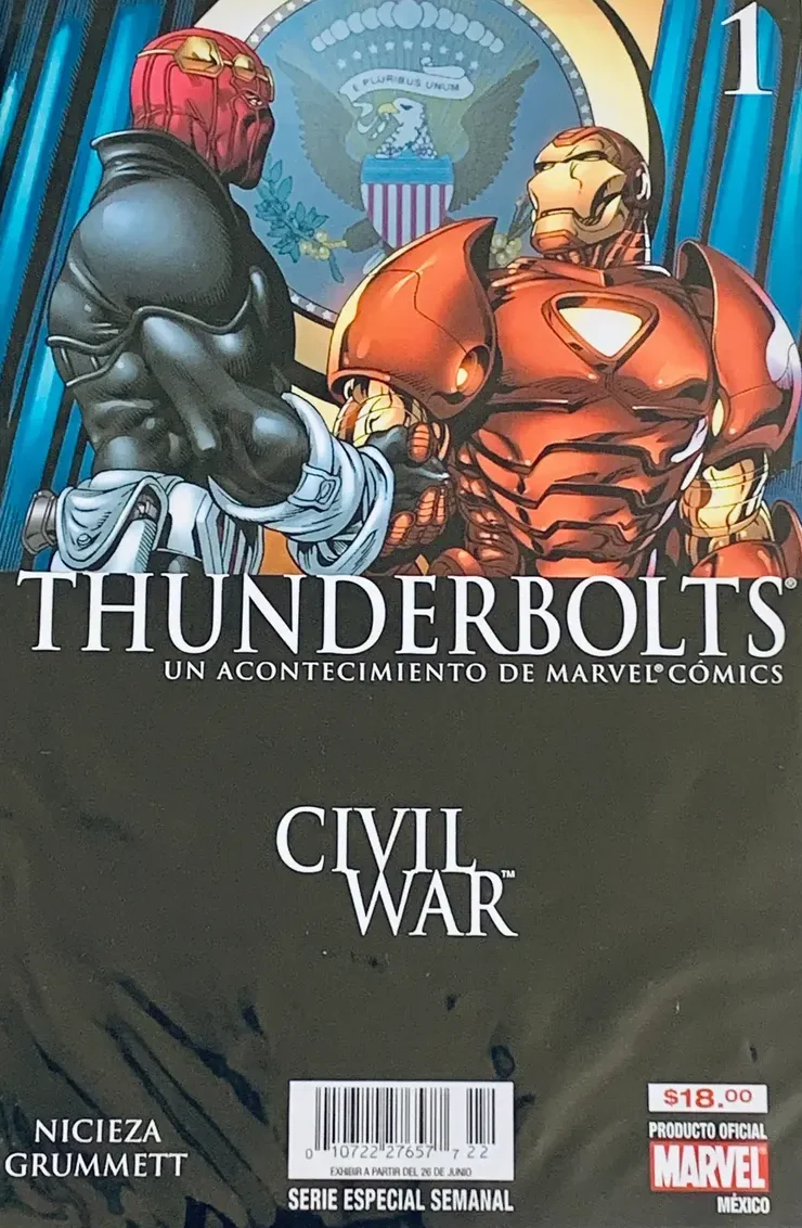 Marvel Comics - Thunderbolts Civil War Coleccion