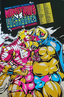Canvas Battles Artbook: Monstruos vs Luchadores