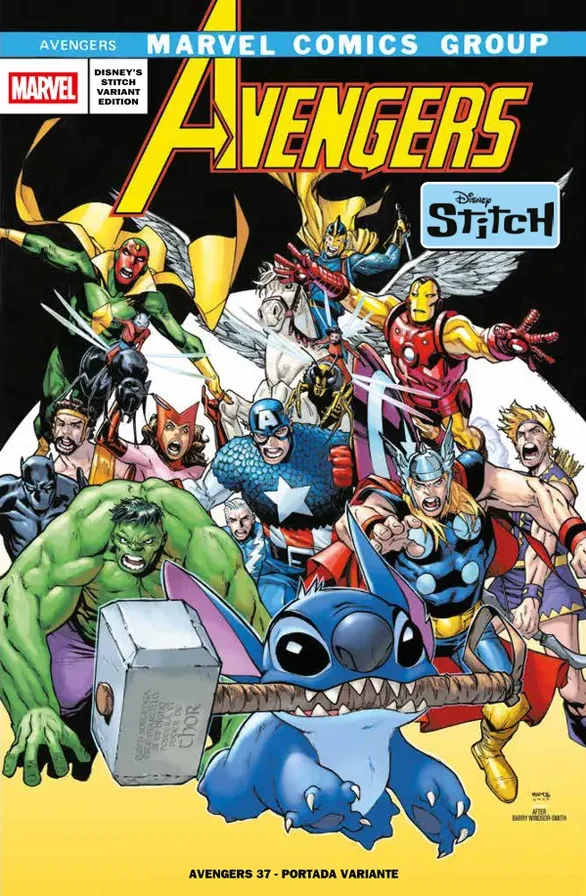 Avengers #37 Variante Stitch Humberto Ramos