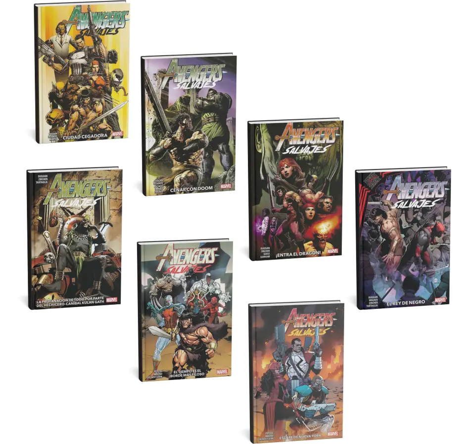 Avengers Salvajes Pack
