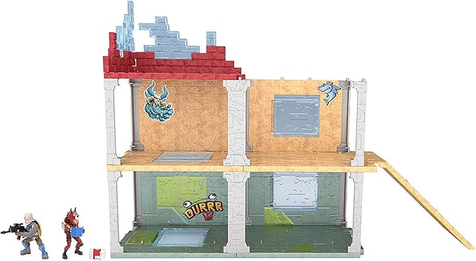 Fortnite Battle Royale Collection Mega Fort Set de exhibición