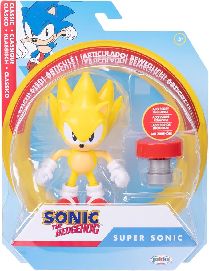 Figura Sonic The Hedgehog Super Sonic