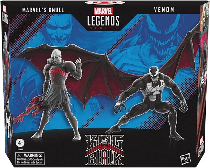 Figura Marvel Spider-Man 60th Anniversary Knull y Venom