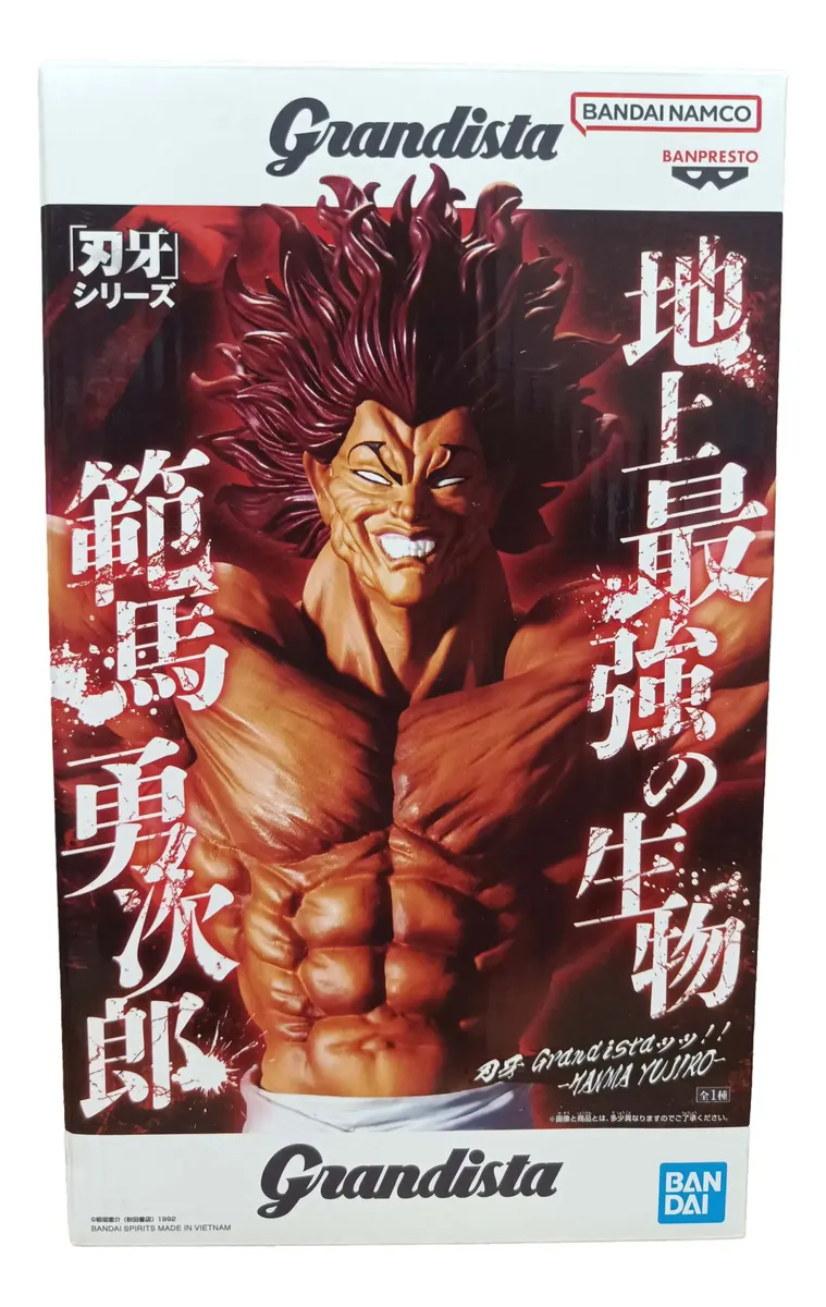 Figura Original Yujiro Hanma Grandista Baki