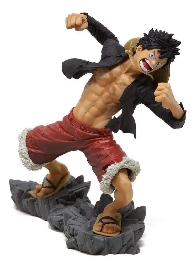 Figuras  Monkey D. Luffy 20th Scultures The Tag Team