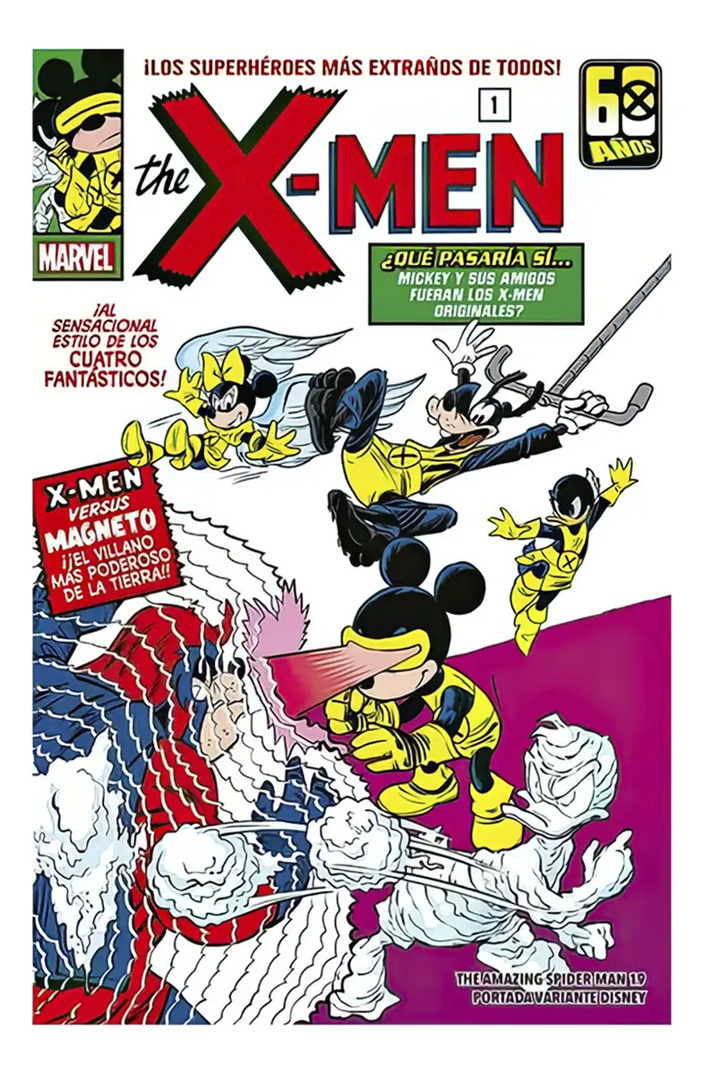 The Amazing Spider-Man #19 Portada Variante Disney 100
