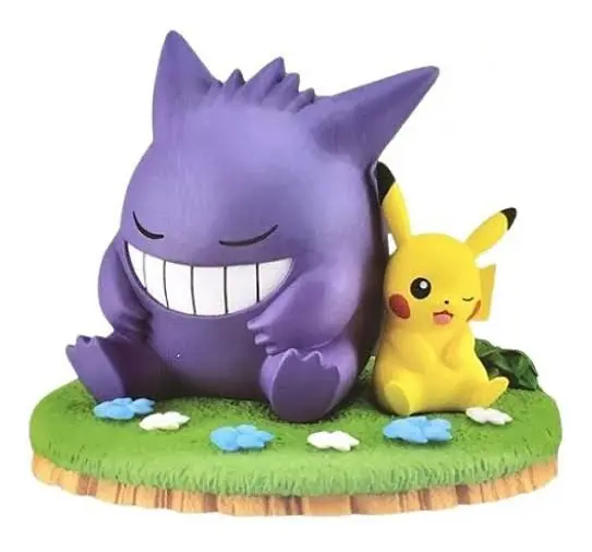Figura Pokemon Gengar y Pikachu