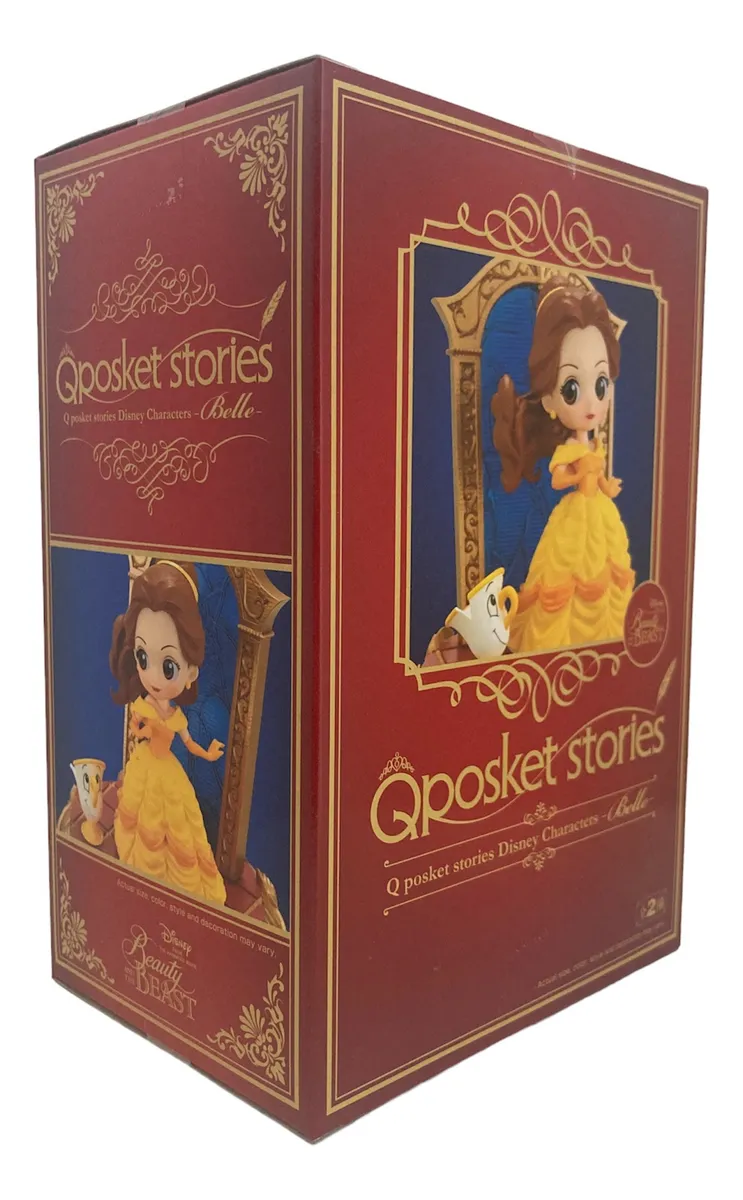 Figura Qposket Stories Belle Disney