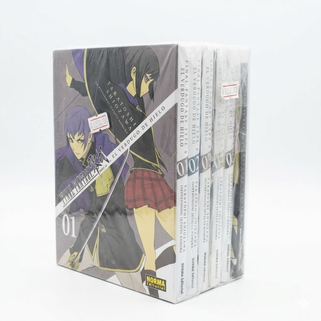 Coleccion Final Fantasy Type-0: El verdugo de hielo y libro de arte 1-5